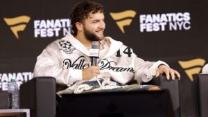 Giants' Cam Skattebo on viral backflip fail, wild reputation: 'They wanna say I'm brain-dead ... who cares?'