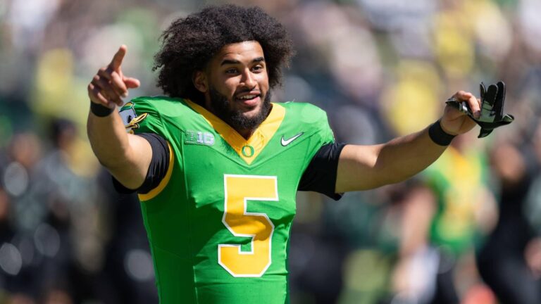 Dante Moore turned down $55 million from the NFL to stay at Oregon, then shut off his phone and went golfing
