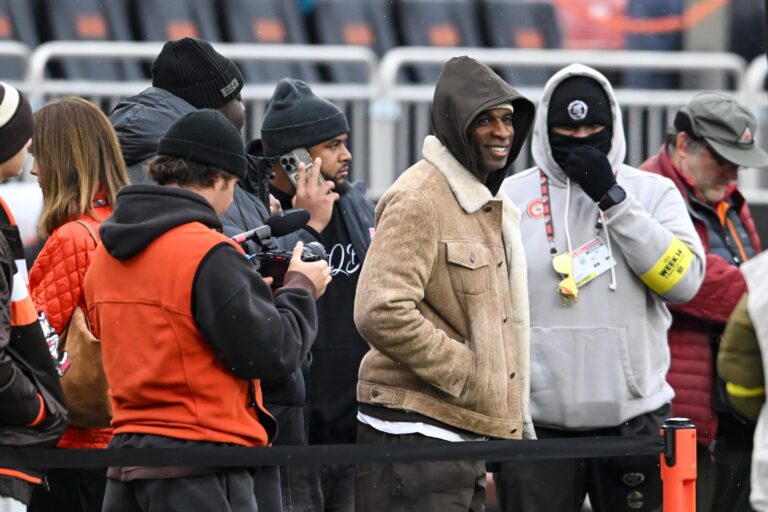 Deion Sanders makes surprise visit to Browns camp, here's what he discussed with Todd Monken