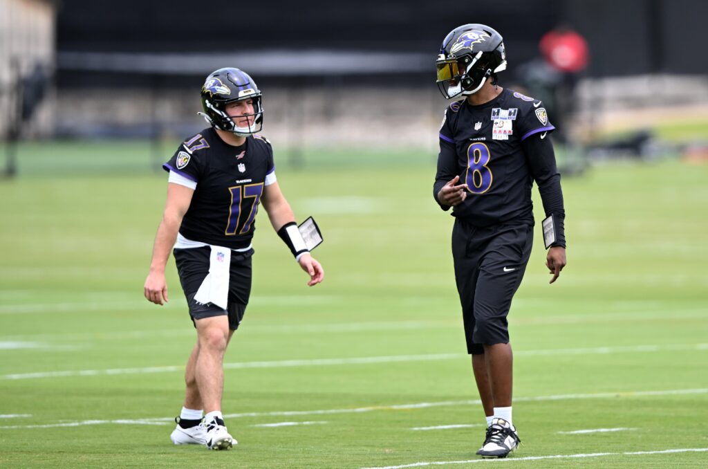 Ravens cut Diego Pavia from Lamar Jackson's QB room before start of training camp