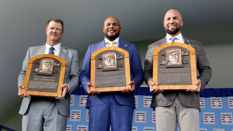 Baseball Hall of Fame: Carlos Beltrán, Andruw Jones and Jeff Kent inducted into Cooperstown