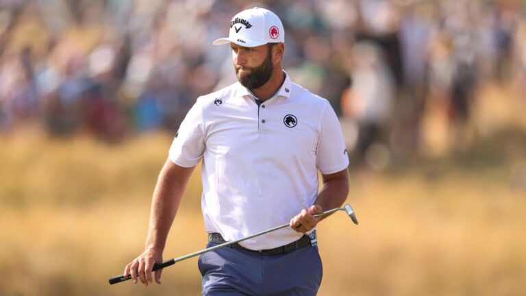 Jon Rahm shrugs off question about playing on LIV Golf in 2027 amid league's uncertain future