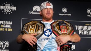 UFC lightweight champion Justin Gaethje not interested in a rematch with Paddy Pimblett