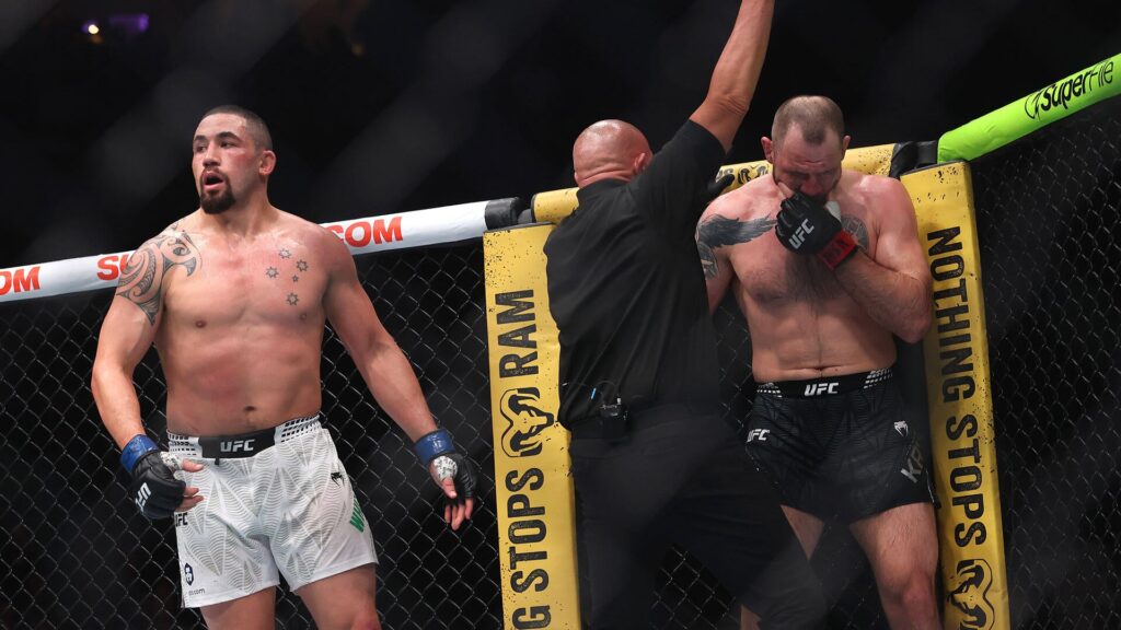 UFC 329: Robert Whittaker stops Nikita Krylov in a striking clinic during light heavyweight debut