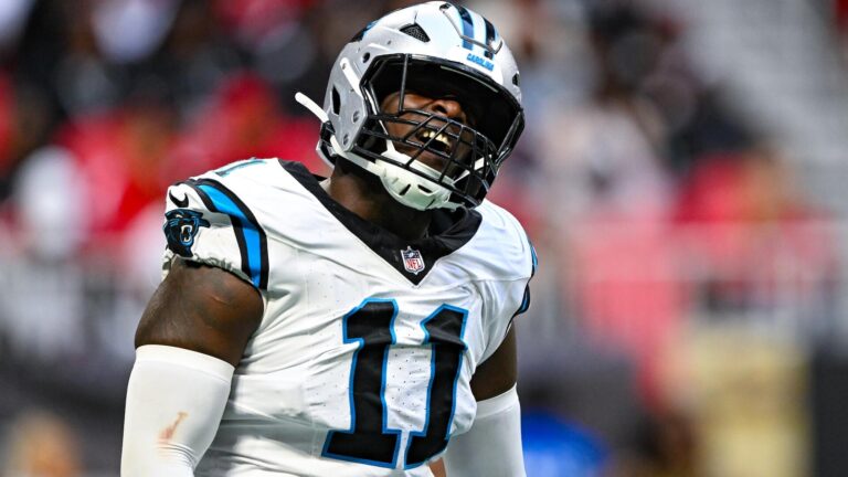 Panthers' Nic Scourton suffers torn ACL on first day of NFL training camp