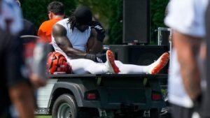 NFL training camp injuries tracker: Latest updates on Nic Scourton, Shemar Stewart, Chris Brazzell II and more