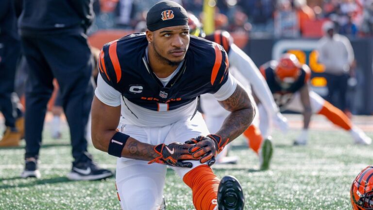 LOOK: Fight breaks out on Day 1 of Bengals training camp with Ja'Marr Chase at center of the scuffle