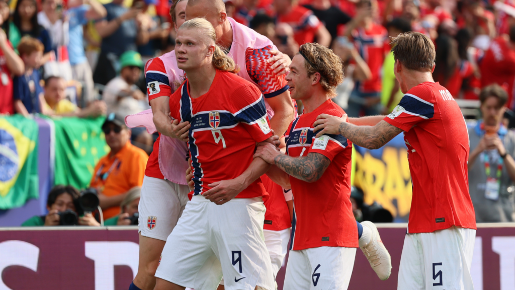 Erling Haaland shines again as Norway stun Brazil 2-1 to reach World Cup quarterfinals