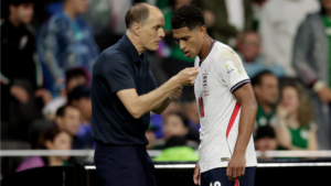 England's Thomas Tuchel, Jude Bellingham clash again before World Cup semifinal vs. Argentina