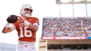 Cam Coleman's viral practice catch underscores the pressure Arch Manning can't escape
