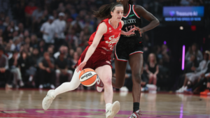 Caitlin Clark makes WNBA history with another triple-double as Fever win fifth straight despite distractions