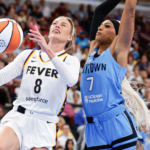 DiJonai Carrington says Sophie Cunningham foul was not intentional, declines to explain ‘white privilege’ post