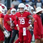 Carson Beck isn’t taking Jacoby Brissett’s job yet, but the Cardinals like what they’re seeing