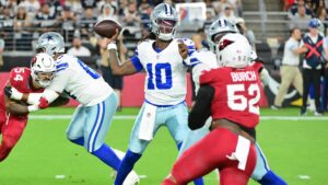 Cowboys' Joe Milton showing he's more than a big arm, but backup QB battle remains unsettled