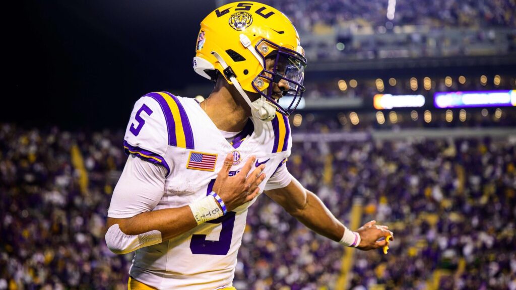 Jayden Daniels sends LSU cease and desist after Tigers give No. 5 jersey to DJ Pickett