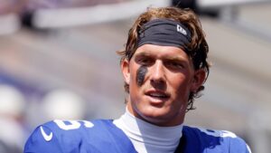 Giants' Jaxson Dart irritated over latest trip to NFL's blue medical tent