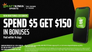 Use DraftKings promo code to get $150 in bonus bets by targeting Cubs-Dodgers, Astros-Blue Jays, MLB on Monday