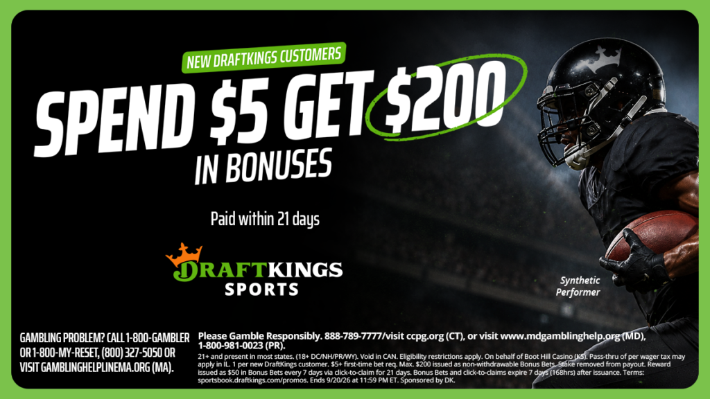 Use DraftKings promo code to get $200 in bonus bets by targeting MLB, Braves-Dodgers, college football Tuesday