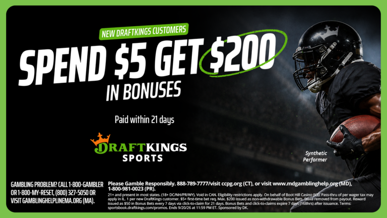 Use DraftKings promo code to get $200 in bonus bets by targeting MLB, Braves-Dodgers, college football Tuesday