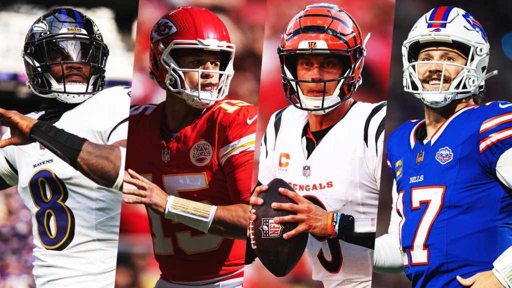 Can Patrick Mahomes, Josh Allen, Lamar Jackson and Joe Burrow avoid the quarterback midlife crisis?