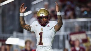Thomas Castellanos commits to Texas Tech after coach Joey McGuire defends adding ex-NFL players to roster