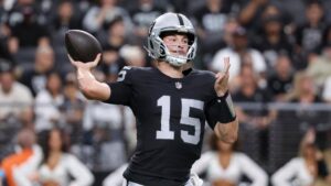 Fernando Mendoza looked the part in his NFL preseason debut, will he force the Raiders' hand?