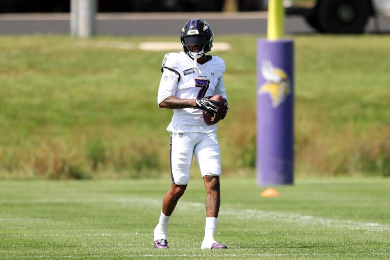 Ravens' Rashod Bateman arrested on charges of family violence stemming from June incident in Georgia