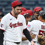 Benches clear in Guardians vs. Diamondbacks game after bunt attempt during perfect game bid