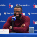 Jaylen Brown details bumpy Celtics exit, relationships with Jayson Tatum, Joel Embiid in 76ers introduction