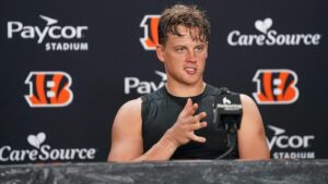 Bengals-Bears joint practice takeaways: Joe Burrow gets into rare scuffle, defense terrorizes Caleb Williams