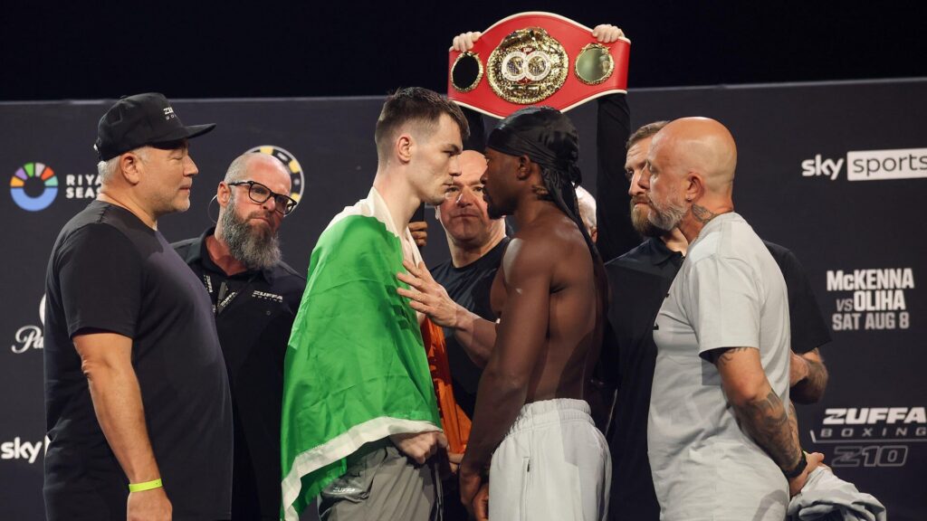 Zuffa Boxing 10 -- Aaron McKenna vs. Etinosa Oliha: Start time, fight card, predictions for event in Ireland