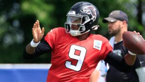 Michael Penix Jr. has impressed Falcons behind the scenes. Now fully cleared, the real QB battle begins