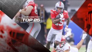 Tomorrow's Top 25 Today: Big Ten takeover in the top five in new college football rankings