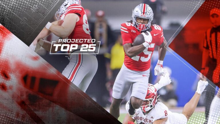 Tomorrow's Top 25 Today: Big Ten takeover in the top five in new college football rankings