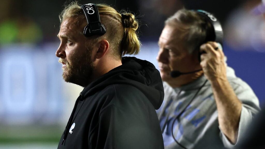 North Carolina defensive coordinator Steve Belichick missing time on medical leave