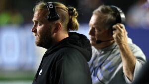 North Carolina defensive coordinator Steve Belichick missing time on medical leave