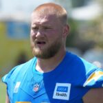 Tyler Biadasz injury: Chargers center carted off with left leg injury in massive blow to oft-injured line
