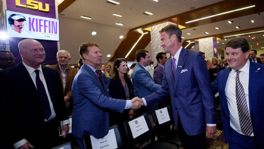Insurance company placed Kalshi trades worth up to $3 million on LSU's season, matching Lane Kiffin's bonus