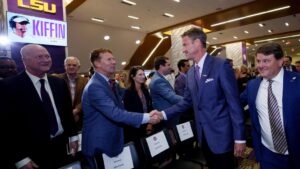 Insurance company placed Kalshi trades worth up to $3 million on LSU's season, matching Lane Kiffin's bonus