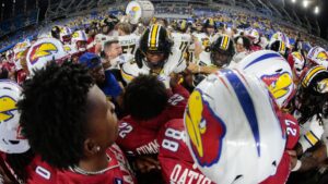 'We left Kansas bleeding again': Eli Drinkwitz admits Missouri wanted to 'embarrass' Jayhawks after hype video
