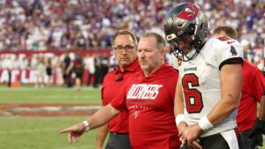 Buccaneers mired in historically poor 12-game stretch as 0-3 start, Baker Mayfield injury emphasize woes