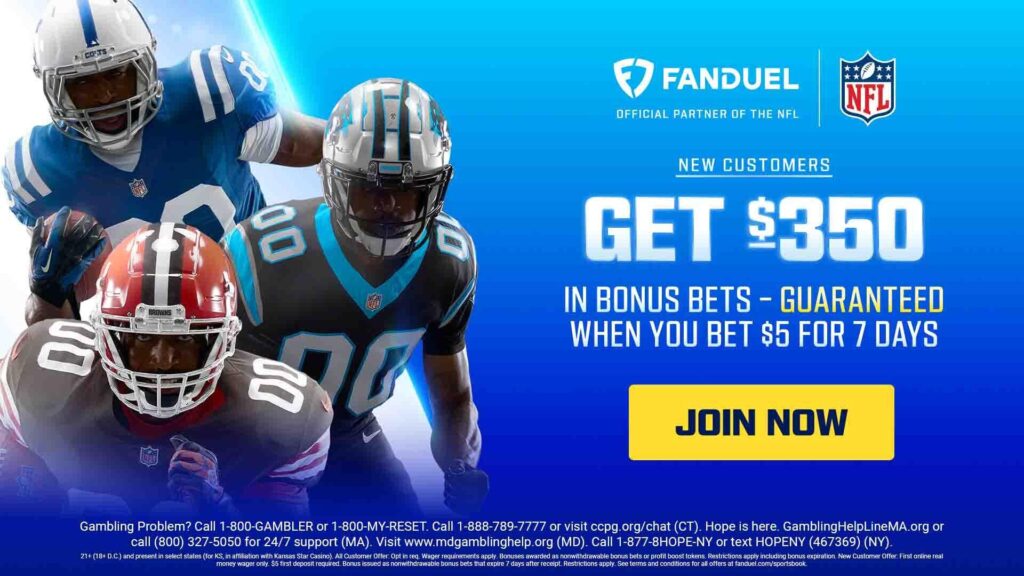 Use FanDuel promo code to get $350 in bonus bets by targeting Broncos vs. Chiefs on Monday Night Football
