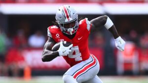 Ohio State star Jeremiah Smith closing in on Big Ten's all-time receiving record at historic pace
