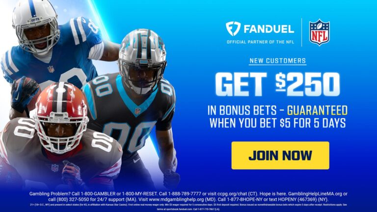 Use FanDuel promo code to claim $250 bonus bets by targeting Falcons vs. Saints Monday Night Football