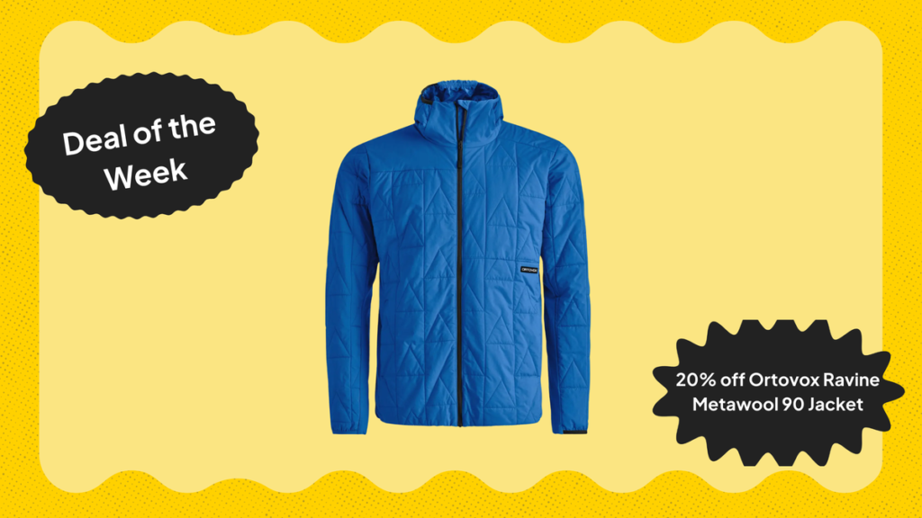 Deal of the Day: The Ortovox Ravine Metawool 90 Jacket Is 20% Off, Today Only