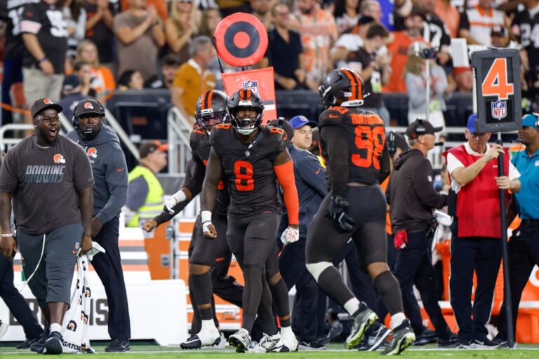 Browns star Jared Verse makes bold statement after win over Steelers on 'TNF'